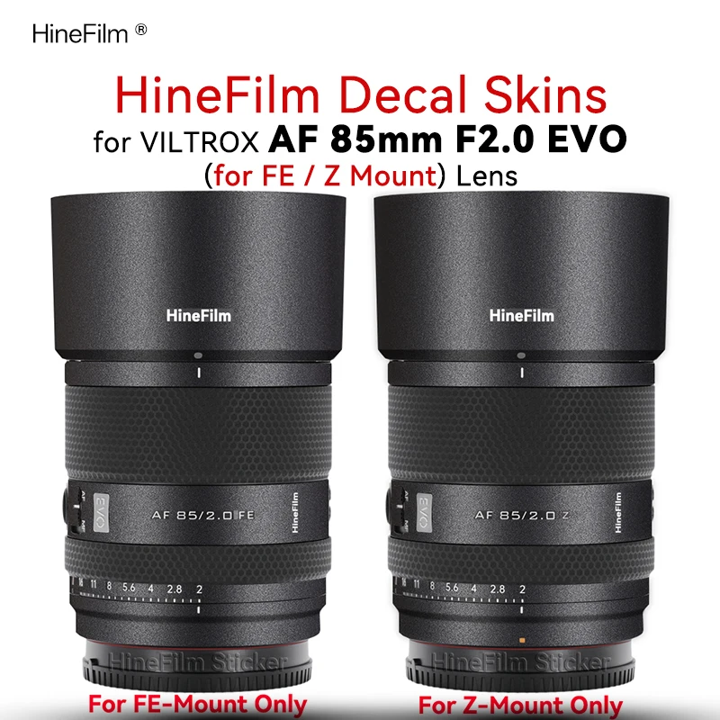 

Customized Skin for Viltrox AF 85mm F2.0 EVO FE/Z Mount Lens Sticker For Viltrox AF85 F2 Lens Decal Skin AF85F2 Lens Wrap Cover