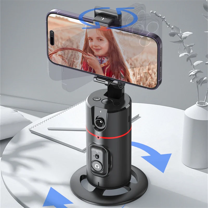wireless connection shooting desktop gimbal AI automatic face tracking recognition shooting suitable for indoor outdoor live