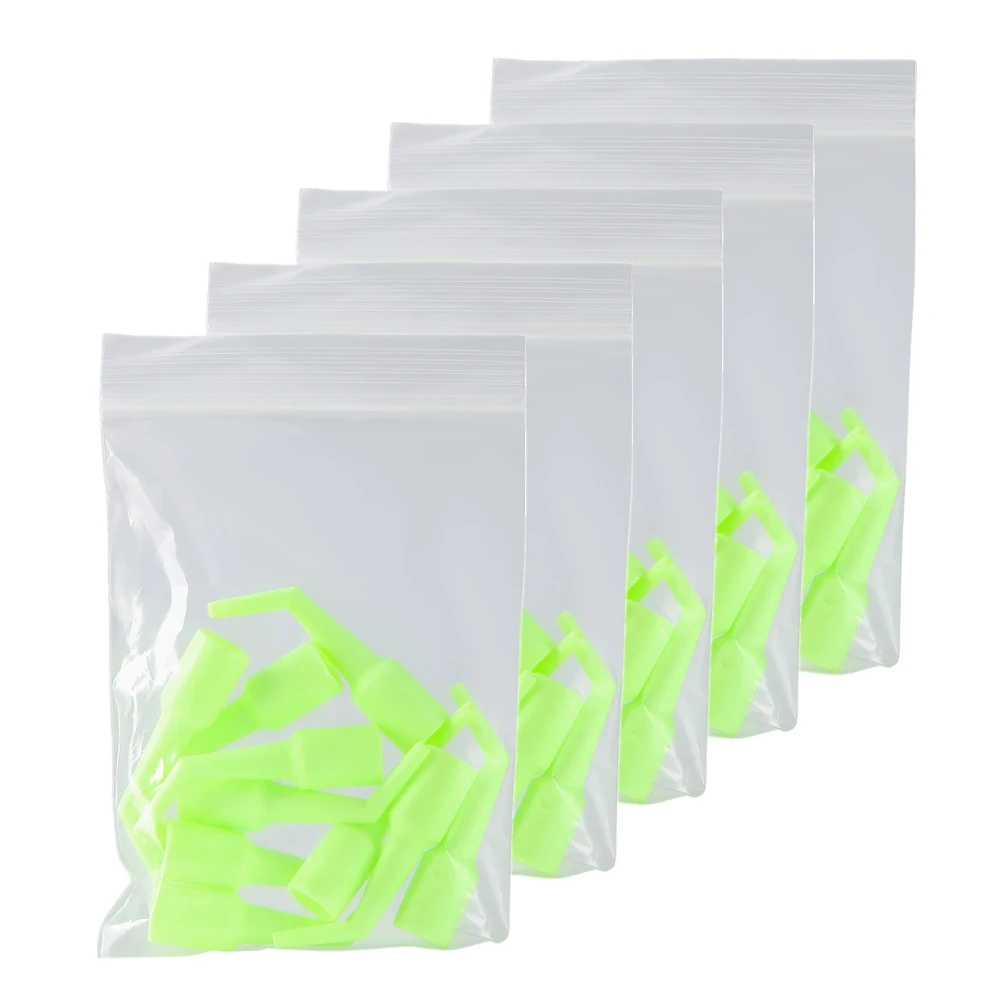 5 Packungen AZDENT Dentaler Speichelsauger-Adapter, autoklavierbarer Saugkopf, Einweg-Zahnmedizin-Material, 100 Stück/Packung – Detail 1