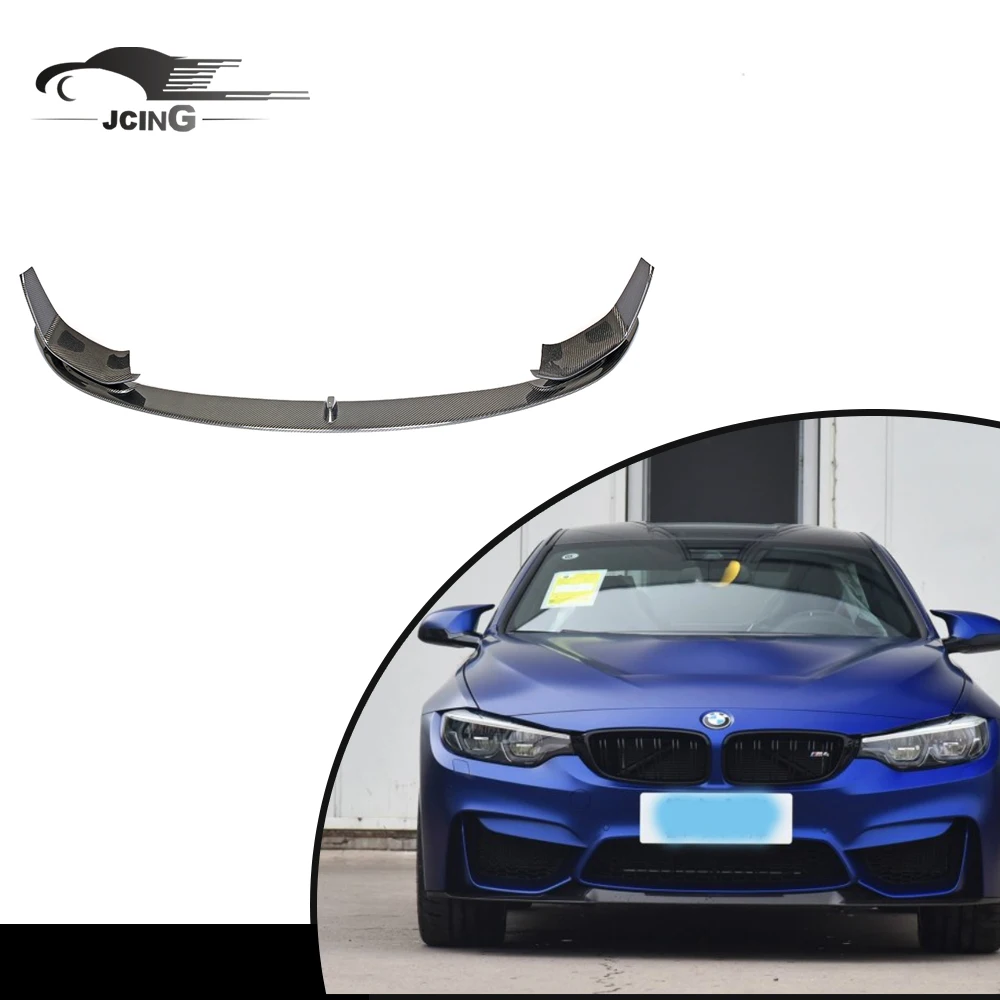 Labio de parachoques delantero de carbono seco para coche de moda para · F80 F82 F83 M3 14-17