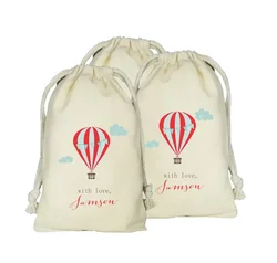20PCS Hot Air Balloon Party Favor Bags, Custom Up Up and Away Balloon Party Bags, Personalized Favor Bags Hot Air Balloon Theme
