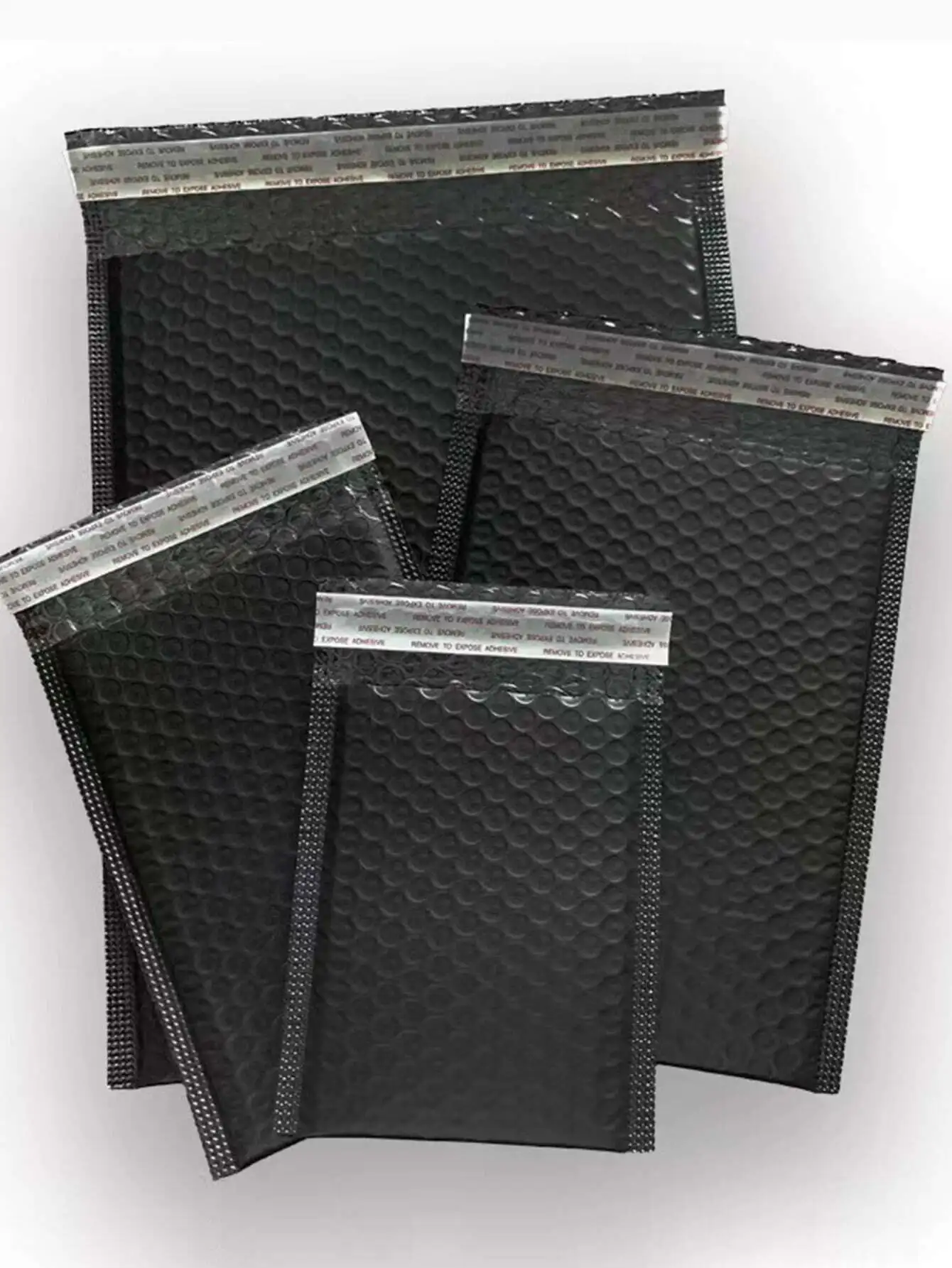 

1set/10pcs Black Bubble Mailer Bag Back To School