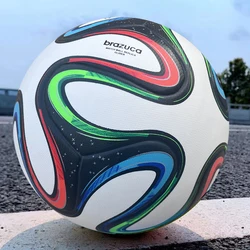 Brazuca-balón de fútbol de tamaño estándar, 5 bolas, Material de PU, liga deportiva, Balón de entrenamiento, 2014