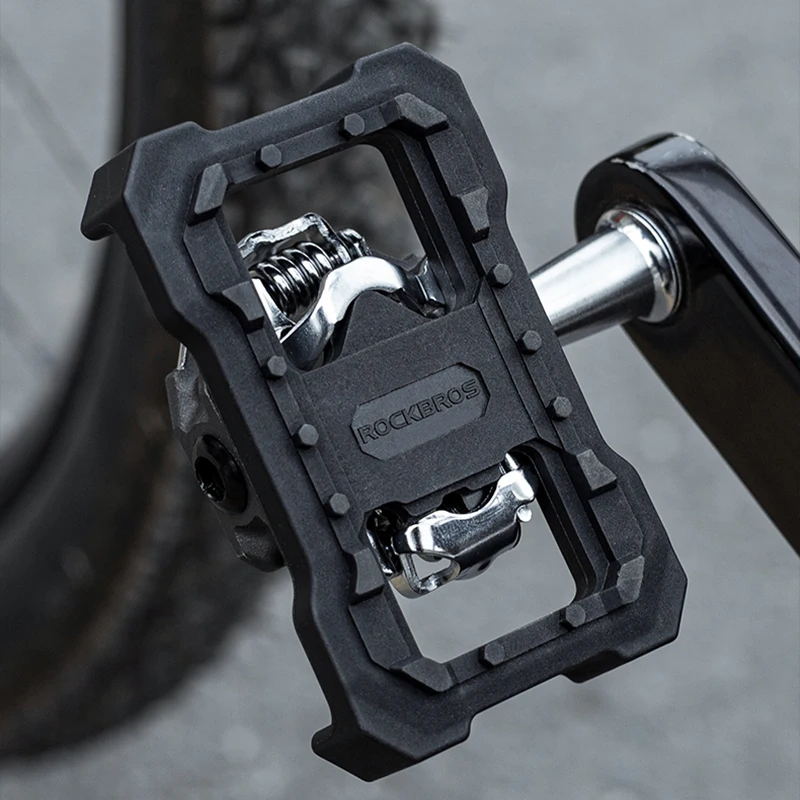ROCKBROS SM-PD22 Flat Pedal Pedals Adapter Bike Pedals SPD Cleat For M8000 M9000 M520 M540 MTB Mountain Bicycle Pedal Part