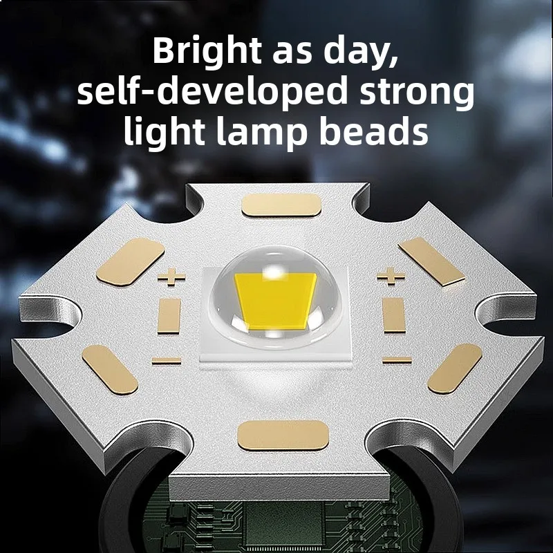 Special Forces Flashlight Super Bright High Power Long Range Rechargeable Mini Pocket Portable Outdoor Light