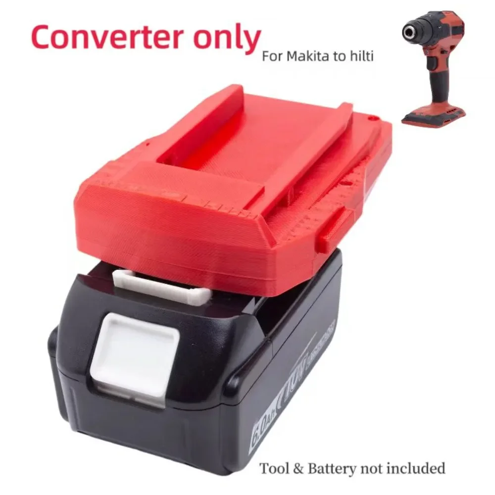 

Batteries Converter Adapter For Makita 18V Lithium Ion Convert To for Hilti 22v Cordless Tool (﻿Adaptor Only)