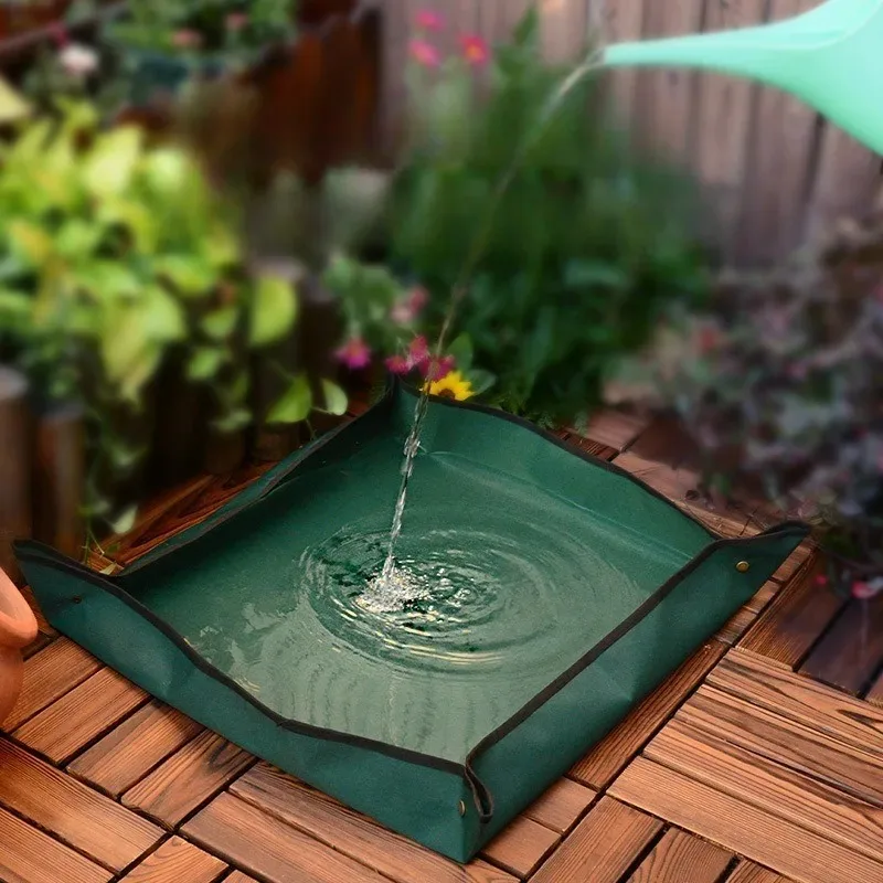 1 قطعة حصيرة زراعة البستنة أكسفورد القماش طوي مقاوم للماء بوتينغ الوسادة زرع الحصير قابلة لإعادة الاستخدام داخلي شرفة النبات الحصير #4