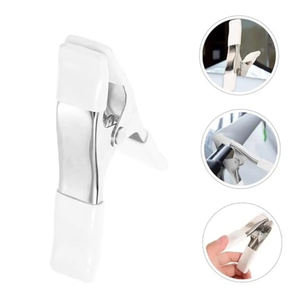 Metal A-Clip for Wedding Gown Positioning and Styling 6 Inch Spring-Loaded Clip for Studio and Event Applications