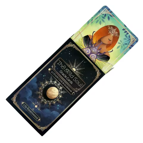 The Wild Soul Oracle Cards Deck Tabletop Cards Of Group Games For Parties Precognition &amp; Divinatio Tarot Set