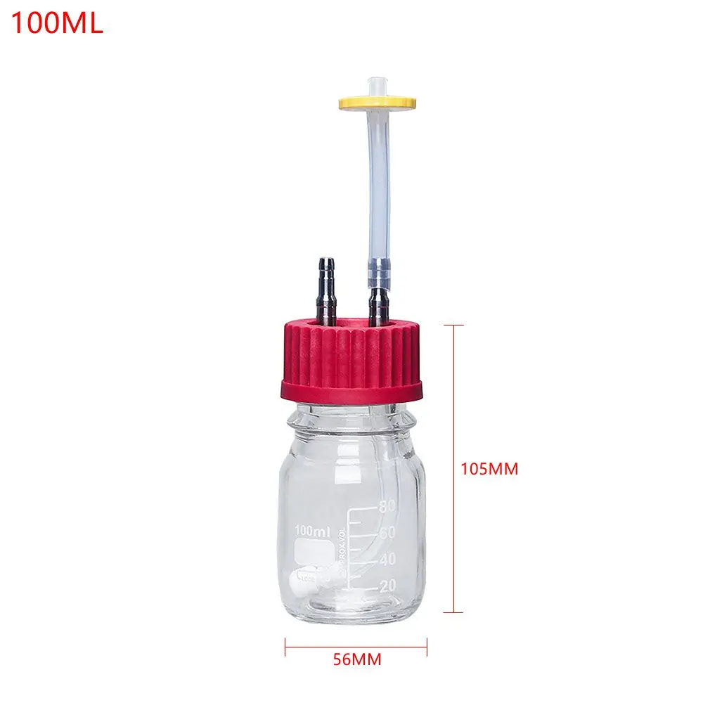 100ML-2000ML Fermentation Tank Special Feeding Bottle Reagent Feeding Bottle Anaerobic Bottle Feeding Bottle GL45 Biological