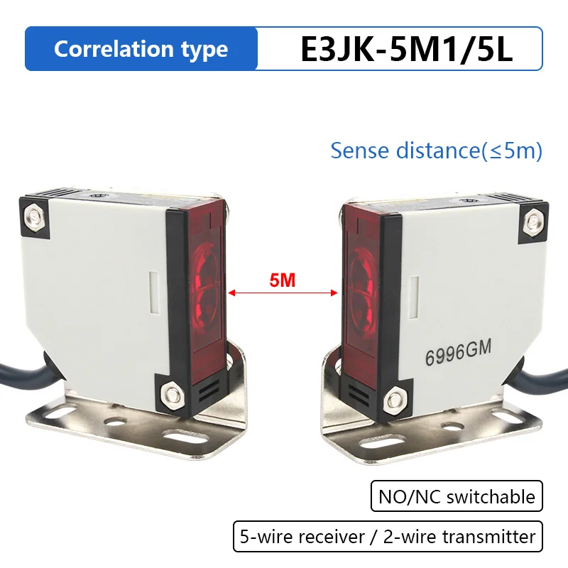 E3JK-DS30M1/R4M1/5DM1 Diffuse Photoelectric Induction Switch Sensor 220V AC/DC Universal