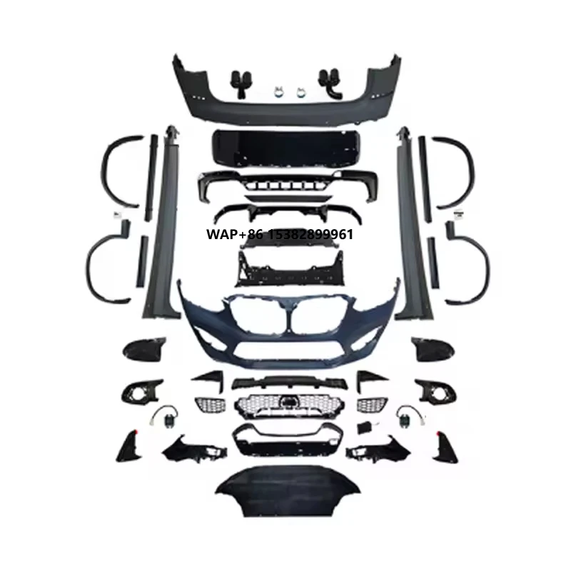 

Car Bumpers Over Fenders Rear Spoiler Rear Diffuser Body Kit for X3 G01 2019y to X3M