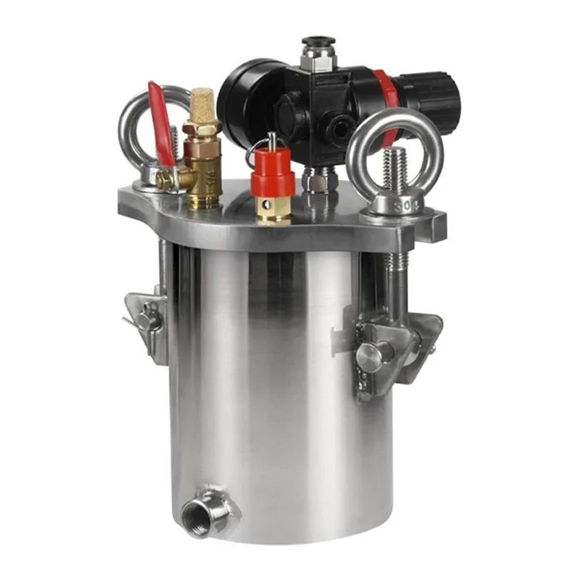 

Stainless Steel Pressure Barrel Dispensing Machine Pressure Tank Carbon Steel Pressure Barrel Dispensing Storage Barrel 0.5L
