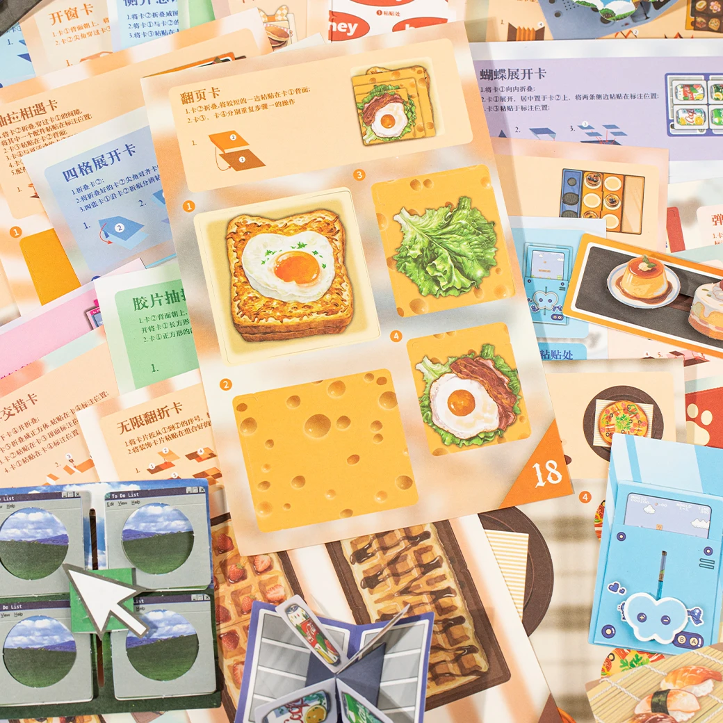 Picture 6: 20 piece/book Cute Japanese Y2K Cut Film Sticker Girl Journal Phone Case DIY Scrapbook Sticker Kawaii Decoration Sticker Gift