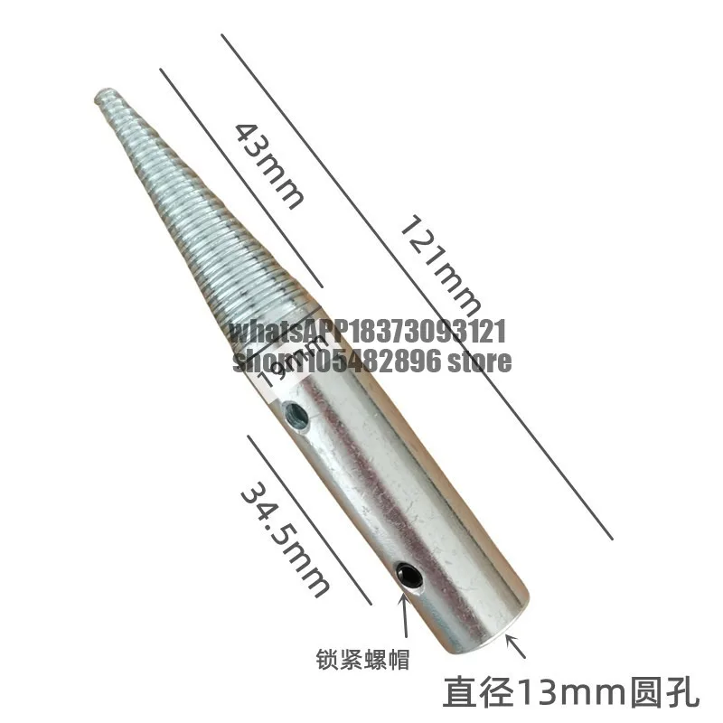 Angle grinding adapter, angle grinding cloth wheel rod M10x1.5 angle grinding connector