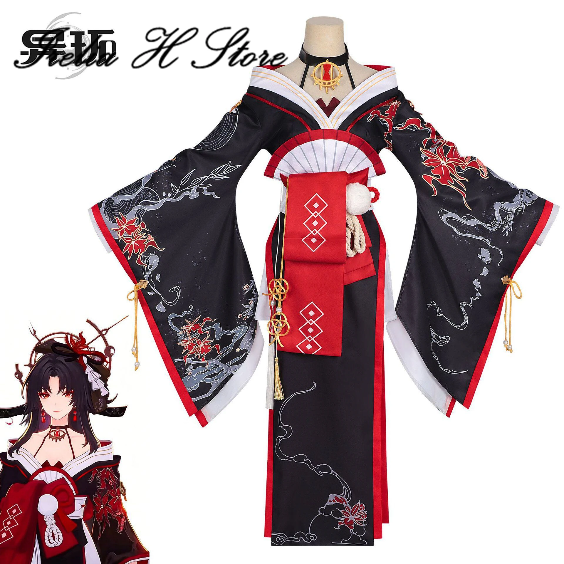 

Irelia H Hotori Cosplay Costume Neverness to Everness Baicang Cosplays Kimono Halloween Cosplays Anime Game role Party outfit