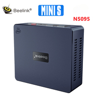 Beelink Mini S Intel 11th Gen N5095 Mini PC DDR4 8GB 256GB SSD Desktop Gaming Computer Windows 11 Pro  Gigabit Internet Computer