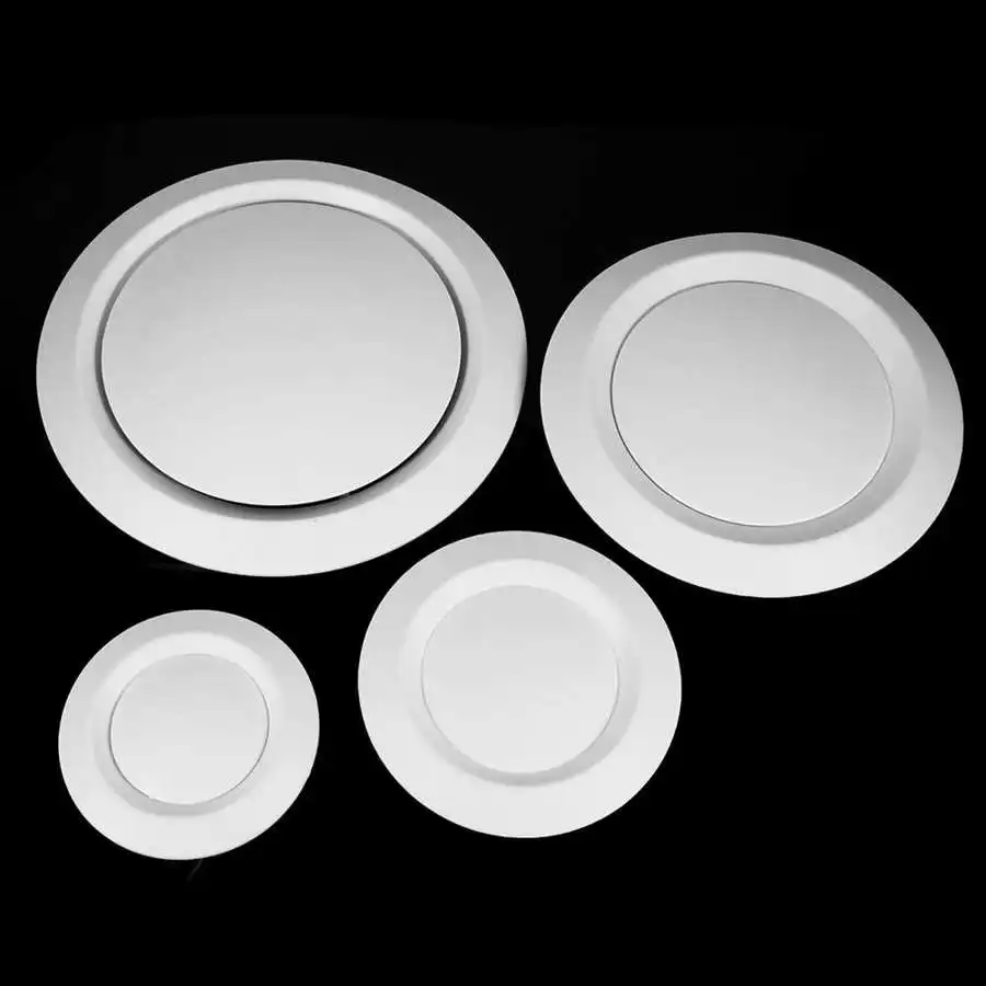 แผ่นกระจายแสงบนเพดานวาล์วระบายไอเสียมี4ขนาดฝาครอบท่อระบายอากาศอุปกรณ์ท่อไอเสีย