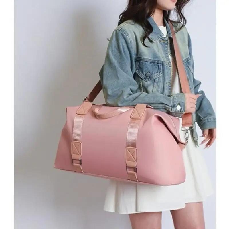 

Fitness and Sports Fashionable Casual Handbag Multi Functional Folding Portable Waterproof and Wear Resistant Nylon Shoulder Bag