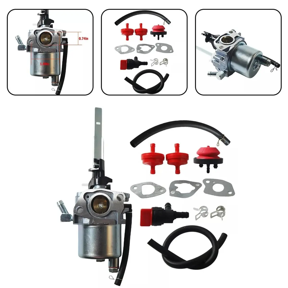 A1603P ~585020402 Carburetor for Snow Throwers Models 20001368 20001027 and for McCulloh 436565 Efficient Management