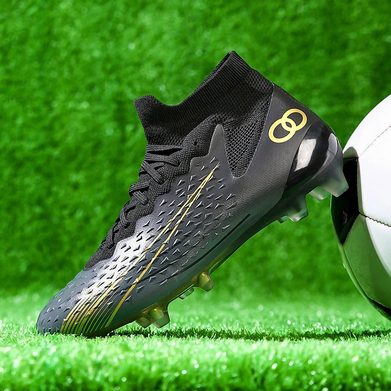 New Men Women Soccer Cleats Breathable Indoor Sports Non-Slip Training Sport Ultralight Football Boots Grass Comfortable