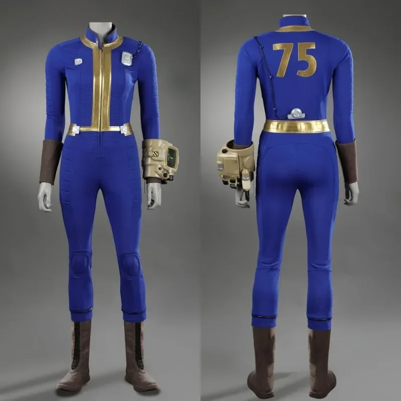 

COFUN Fall Sheltersuit Cosplay NO111 Costume Vault 75 Cosplay Jumpsuit Pip Boy Prop Full Set and Individual Items Are Sold