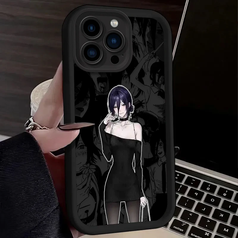 حافظة لهاتف آيفون 17 Air 16 16E 15 14 13 12 11 Pro Max X XS X S Max XR SE 2020 SE4 7 8 غطاء سيليكون #6