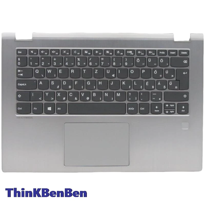 

HU Hungarian Keyboard Platinum Upper Case Palmrest Shell Cover For Lenovo YOGA 530 Flex 6 14 14IKB 14ARR 5CB0R08464