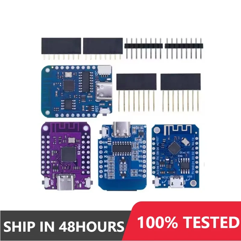 WeMos D1 Mini Pro V3.0 V4.0 NodeMcu 4MB/16MB bytes Lua WIFI Internet of Things Development board based ESP8266 CH340G Nodemcu V2