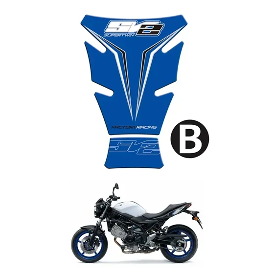 

Для Suzuki SV650 SV1000 S 2003 - 2013 защитная накладка на бак мотоцикла 3D гелевая наклейка Decal - 3 MOTO