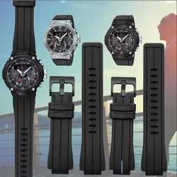 Silicon watchband for Casio G-SHOCK GST-B200 GST-B200D Series Men's Watch strap Chain Accessories Waterproof Resin Silicone Band