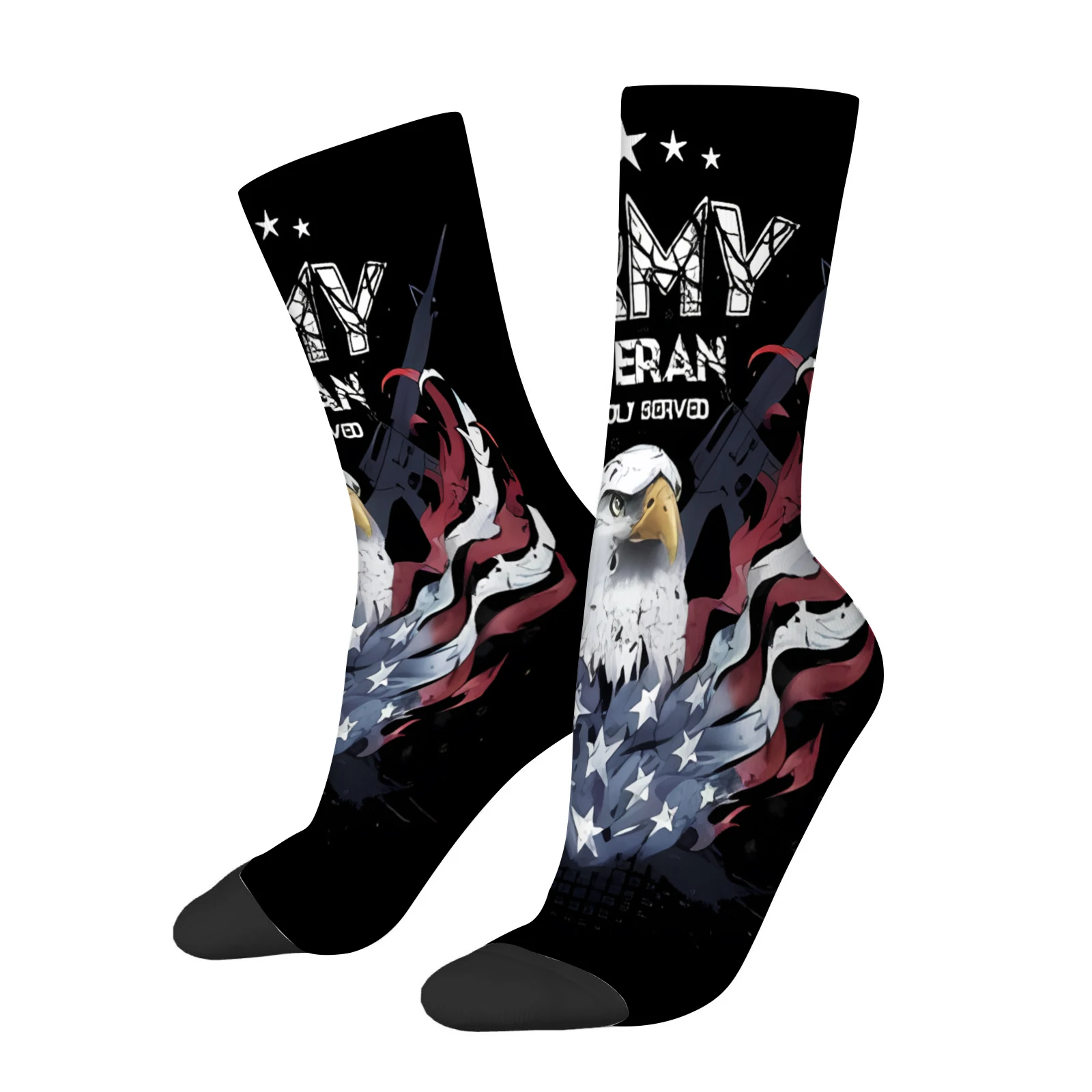 

Унисекс носки с ретро-принтом тропических растений, винтажные повседневные хлопковые длинные носки, модные носки на каждый день