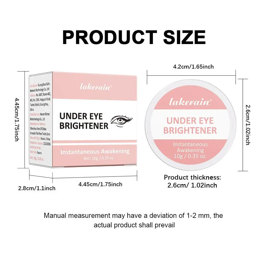 Feuchtigkeitsspendende Augenaufhellungs-Concealer-Konturcreme – volle Deckkraft, langlebig, korrigierende Augen-Concealer-Kosmetik