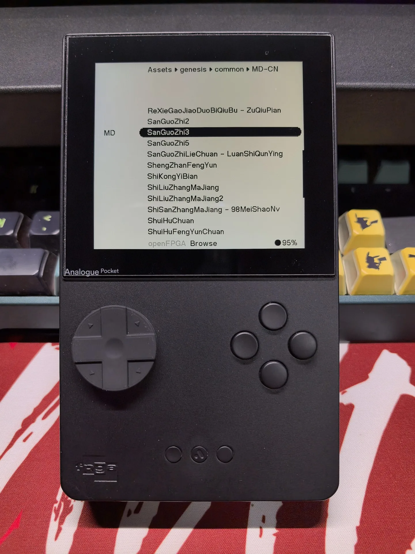 Analogue Pocket Plug & Play Game Card (128GB) - Preloaded OS 2.5