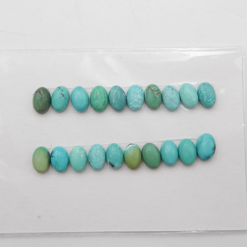 

On sale,Blue color Turquoise fashion women Earring Cabochons Beads,6x4x3mm