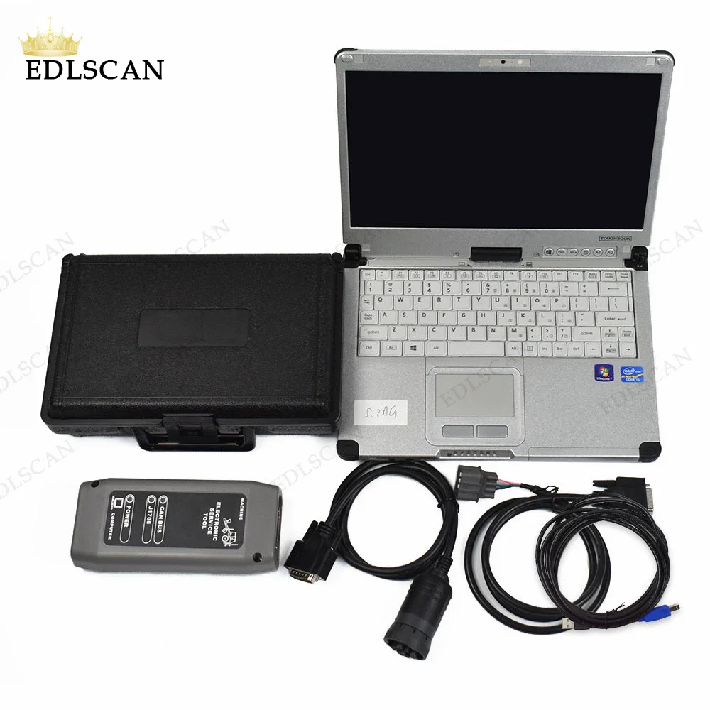 CF C2 Laptop Electronic Service Tool For JCB Agricultural CONSTRUCTION Truck loader excavator tractor