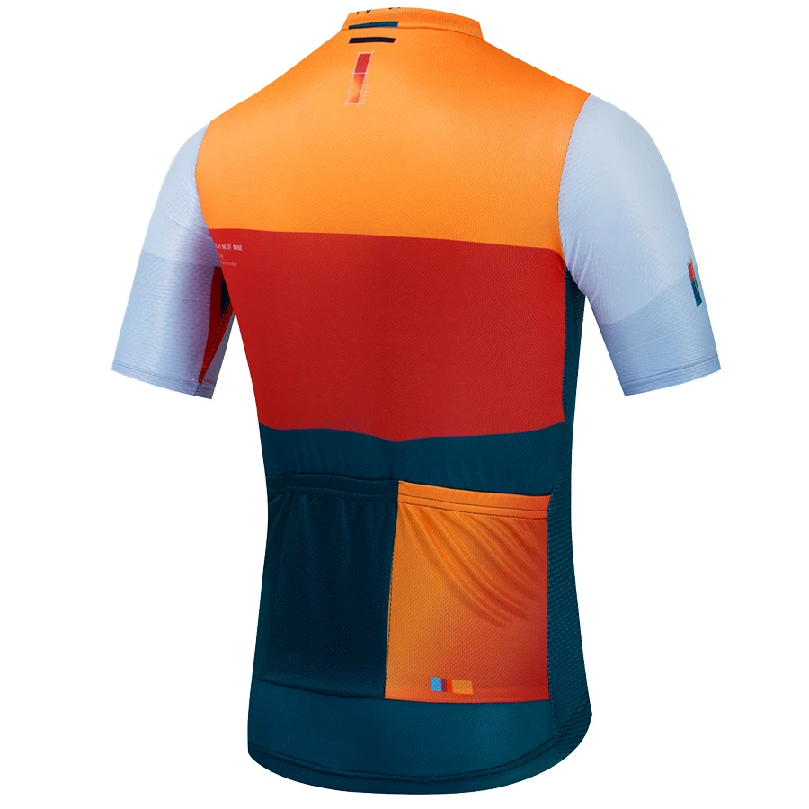 2024 New Summer Men\'s Cycling Short Sleeved Sportswear, Breathable And Comfortable Outdoor Mountain Cycling Clothes