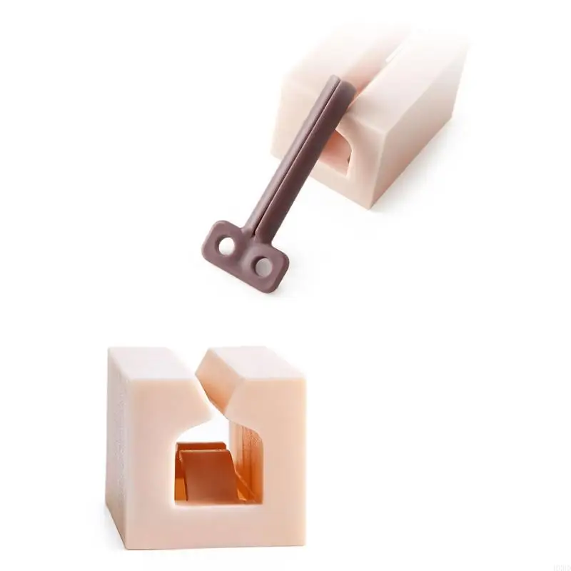 HX6D معجون الأسنان Squeezer أنبوب معجون أسنان معجون مع مقابض صوتية معجون الأسنان حامل الحمام منظم الحمام