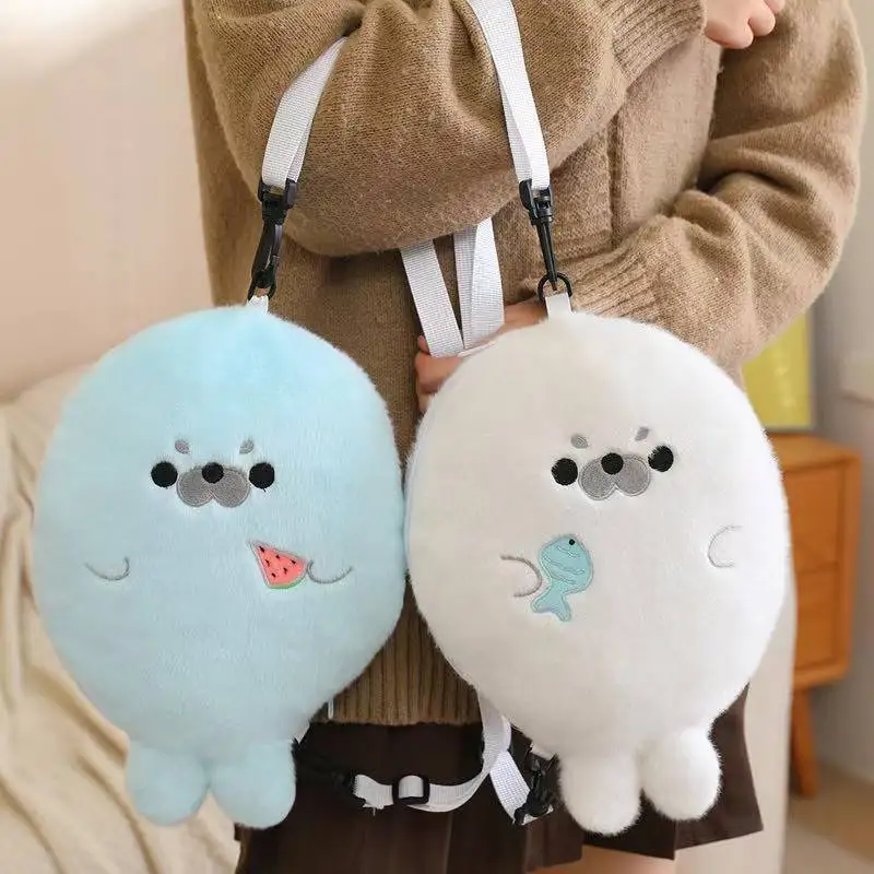 Neueste Erdbeere Piggy Schlüsselanhänger Siegel Rucksack Kawaii Plüschtier handgemachte Puppe Cartoon Anime süße Geschenkpuppe für Freunde Weihnachten