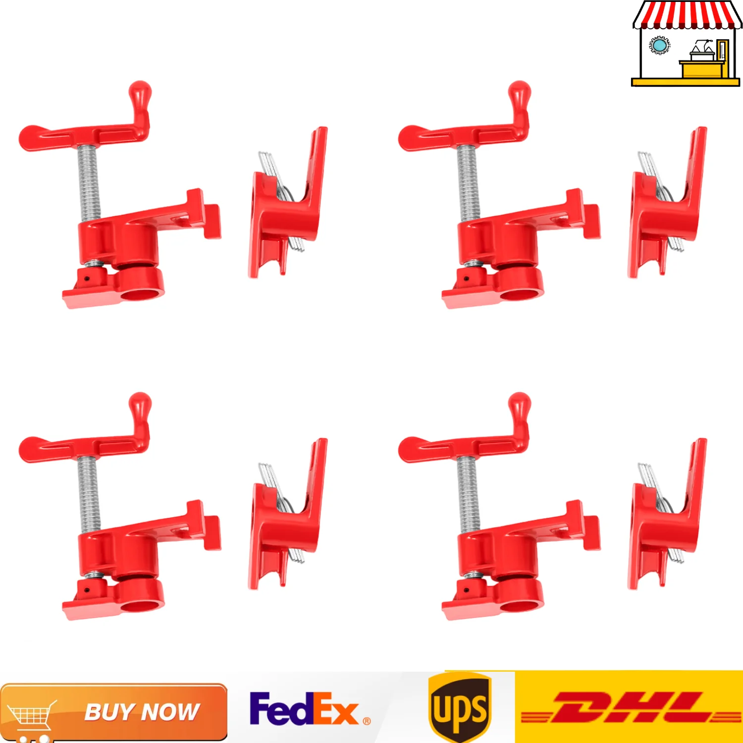 4Pcs 3/4 Inches Woo…