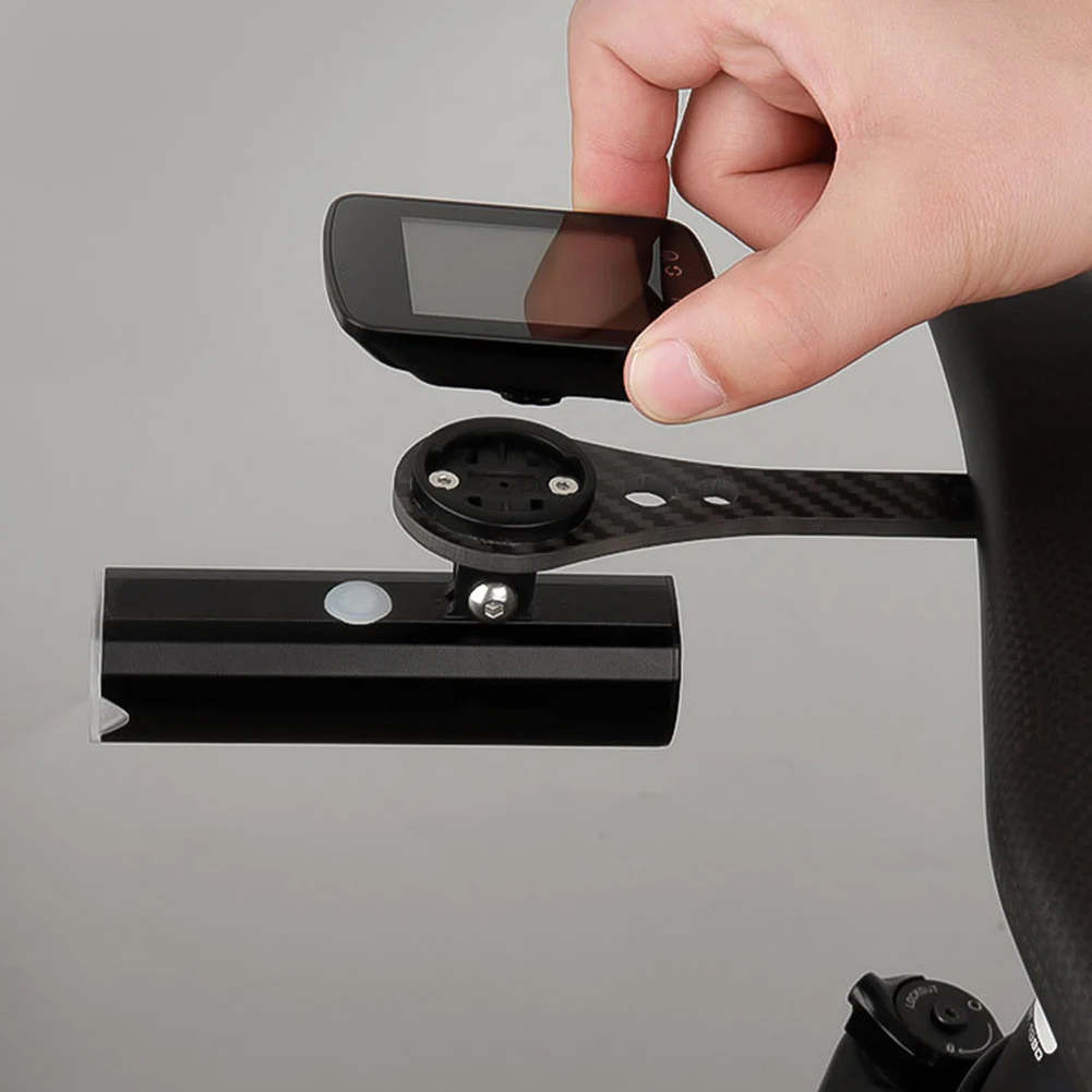 

Крепление для велокомпьютера из карбона на руль велосипеда, удлинитель руля для Garmin Bryton Wahoo