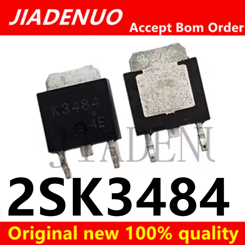 (5-10pcs)100% New 2SK3484 K3484 N channel liquid crystal field effect tube TO-252 chipset