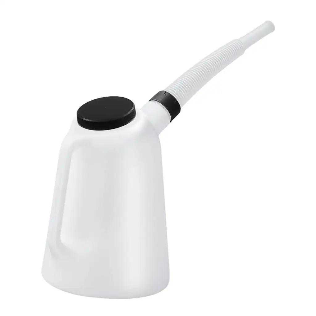 Automotive Oil Dispenser Oil Measuring Container Dustproof Oil Jug with Lid and