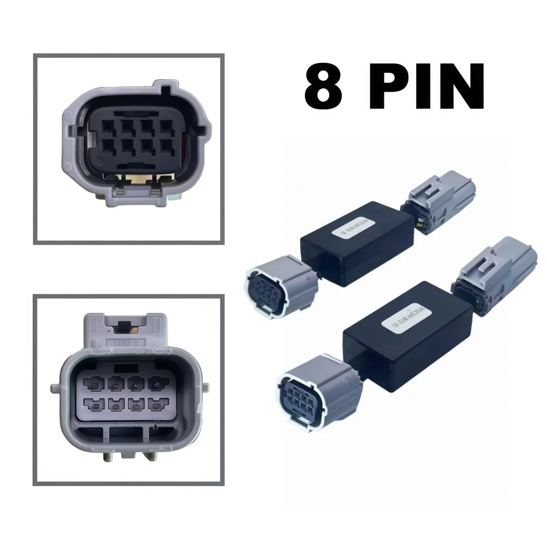 6-Pin 8-Pin sequentielles Rücklicht-Blinker-Adaptermodul Bremslicht-Sequenzer für Ford Mustang 2015-2024 EUR AUS Spezifikation – Detail 4