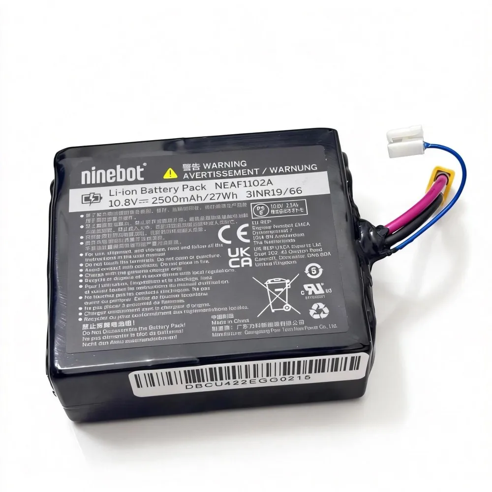 

100% Оригинальная аккумуляторная батарея 2500 мАч 10.8В для детского самоката Ninebot NEAF1102A серии A6