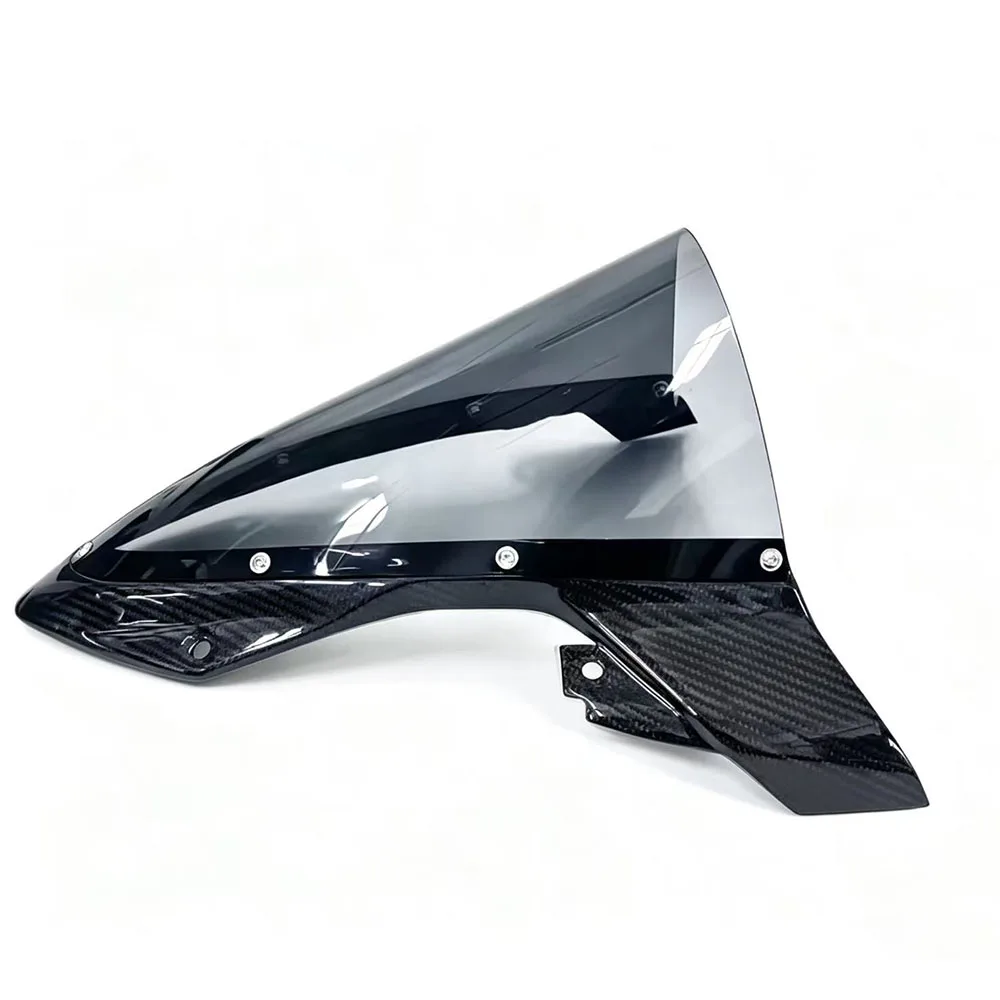 3K Carbon Fiber Sport Windscreen Upgrade Suitable for BMW S1000RR, M1000RR Motorcycles from 2019 to 2024,