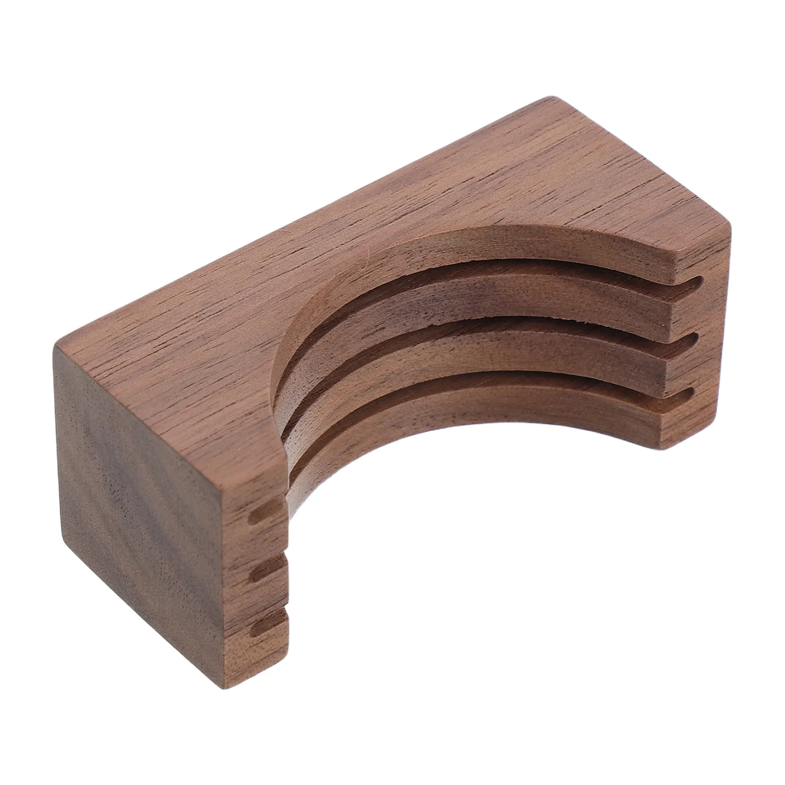 

Espresso Filter Holder Stand for 51 53 58mm Coffee Screens Wooden Base Rack Stable Storage Organizer Coffee Station Accessories