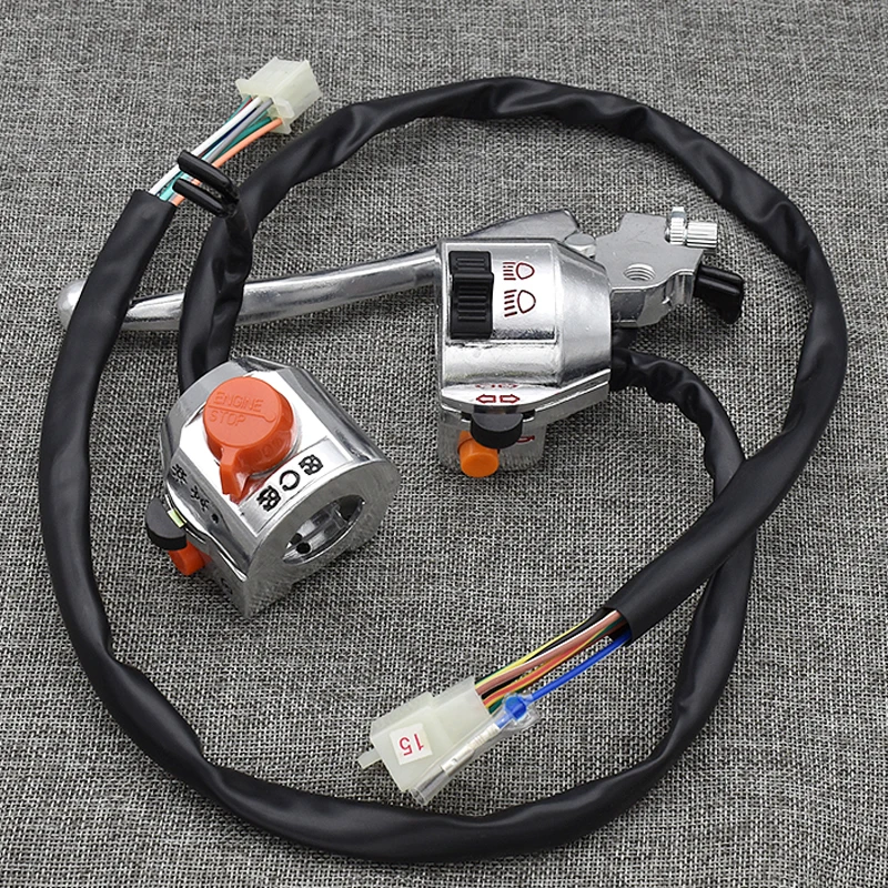 Motorcycle Handle Switches for Honda Sundiro Dayang Qjmotor Lifan Dayun Exeited125 CM125 DY150-4 ON/Off Signal Control Switch