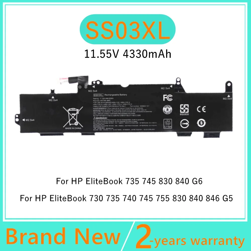 

SS03XL Laptop battery For HP EliteBook 730 735 740 745 755 830 840 G5 HSTNN-LB8G HSTNN-IB8C HSN-I12C HSN-I13C HSN-I16C