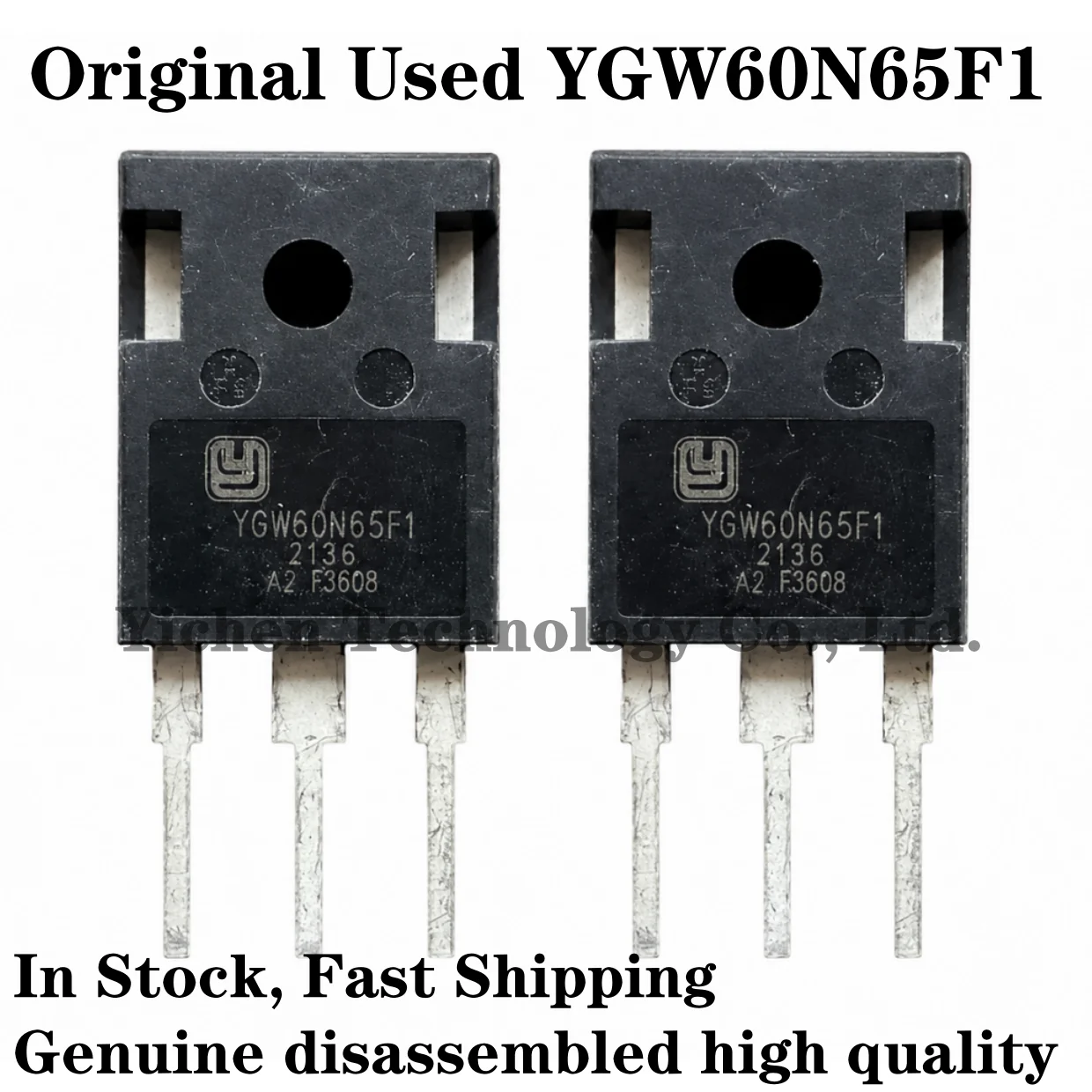 5-10PCS Original disassembly Transistor IGBT YGW60N65F1 60N65 650V60A IGBT In Stock